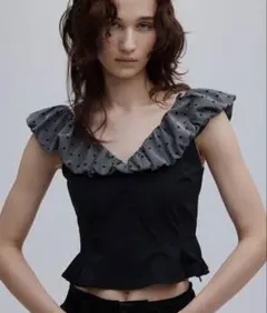 Ameri♡ DEFORMATION SHOULDER CUT TOP - メルカリ