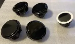OneFRAMEボタン 黒 Φ30×4 + Φ24×1