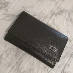 GUCCI グッチ キーケース Gロゴ レザー ブラック 黒