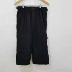 ★エアウォーク　カーゴパンツ　ギミック　七分丈→ハーフパンツ　スケーター　L　黒のサムネイル