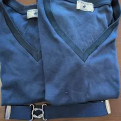 BEVERLY HILLS POLO CLUB セーラー服肌着半袖２枚とベルト