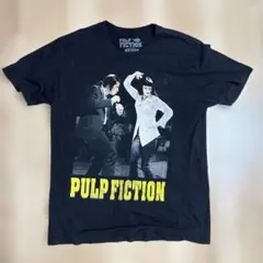 PULP FICTION 総柄 シャツ LAZY'STAR 半袖 XL 古着 古着 90s The Beatles 豪華 オールオーバー フォト ピクチャー