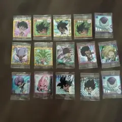 ドラゴンボール シール・ステッカー 15枚セット　ウエハース