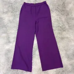 セオリー レディース カジュアルパンツ S 紫 パープル ウール 日本製
