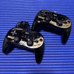 ★★wiiクラシックコントローラーPRO限定品＆限定品2個セット 純正動作品