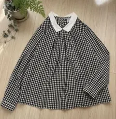 Pal elfy パルエルフィー クラシカルシャツレイヤードワンピース
