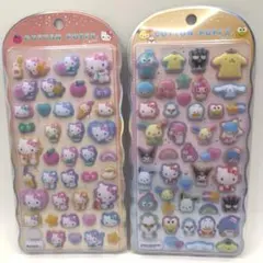 [国内正規品] サンリオ コットンパフィシール 2種