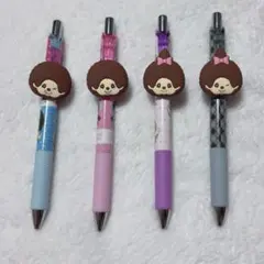 モンチッチ　ボールペン　4本セット