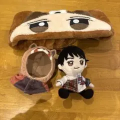 ワンエン　ワンチャンNAOYA 着せ替えぬいぐるみ　ヘアバンド