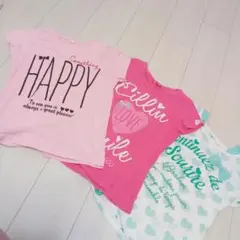 キッズ　女の子　 Tシャツ 3枚セット