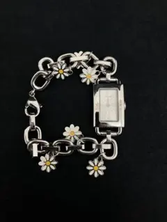 COACH コーチ　ダイアリー型時計 花モチーフ