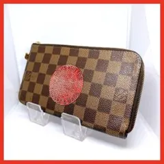 837 ルイヴィトン ダミエエベヌ　長財布　ラウンドファスナー コンプリス