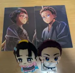 鬼滅の刃 ちびぐるみ 狛治 恋雪 キービジュアル イラストボード 恋雪 狛治