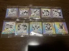 ドラゴンボールウエハース　ウエハースシール　40周年記念　計10枚