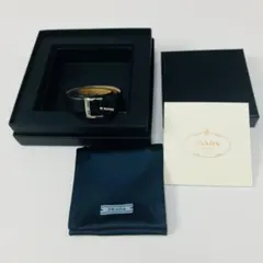 未使用　PRADA CENTURION ウェアラブル ブレスレット　本革　高級のサムネイル