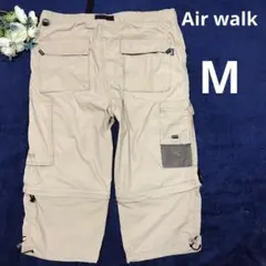 エアウォーク　メンズ　カーゴ　ハーフパンツ　Ｍ　ショートパンツ　Ｌ　ベージュのサムネイル