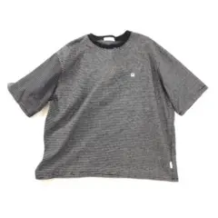 MUHET ミュエータ ボーダーTシャツ グレー LL 品番MU146118BWのサムネイル