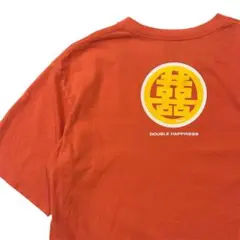 NIKE 00s 双喜紋 Tシャツ double happiness オレンジ