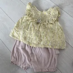 petit main フリル付きセット 70〜80