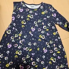 値下げ中春グローバルワーク　花柄　XXL ワンピース　女の子
