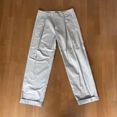 【新品美品】COS スラックス ベージュ メンズ