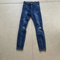 Dawn Co. ダメージ加工 スキニーデニム 42レディース秋冬