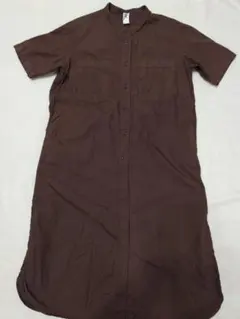 MARGARET HOWELL バンドカラー シャツワンピース MHLのサムネイル