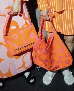marimekko ウニッコ　ニットバッグ