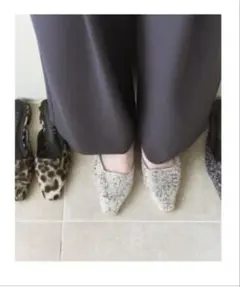 LE TALONルタロン スクエアカットミュール