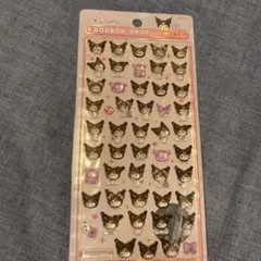 ボンボンドロップシール　ミニ　クロミ　サンリオ　うるちゅる