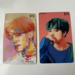 MTPR×BTS コンタクト購入特典トレカ　jimin 2枚セット