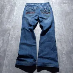 00s y2k archive flare denim gimmick ギャル