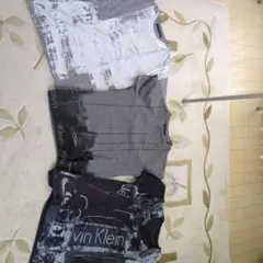 Calvin Klein Jeans ダークグレー Tシャツ L