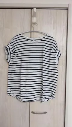 GLOBAL WORK ストライプ カットソー　美品