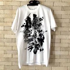 00s エヴァンゲリオン 暴走！？ カオス Tシャツ 白 フリー　レア