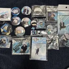 五条悟 缶バッジ・キーホルダー セット