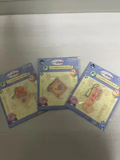 一番くじ　星のカービィ ぷぷぷ⭐︎らあめん　F賞3点セット