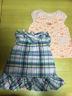 ラルフローレン　KPケーピー　80センチ　ワンピーストップスセット