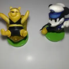 プーさん&ミッキー　チョコエッグ　2個セット
