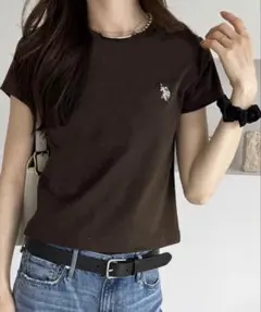 【値下げしました】新品 U.S. POLO ASSN. コンパクトミニＴシャツ