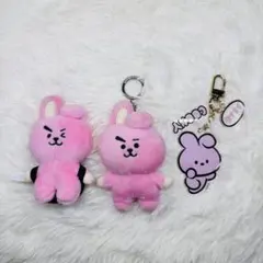 美品 BT21 COOKY ジョングク ぬいぐるみ マスコット