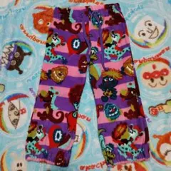 GRAND GROUND グラグラ キャラクター柄フリースパンツ 3