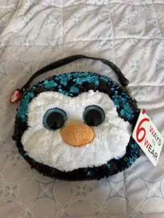 Ty Beanie Boos スパンコール 2WAY バッグ ペンギンのサムネイル