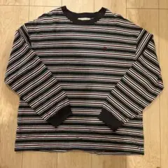 マルチボーダー 長袖Tシャツ
