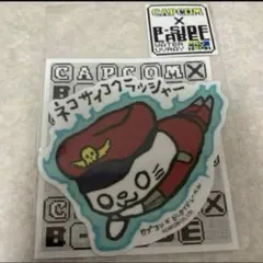 B SIDE LABEL ステッカー　CAPCOM ストリートファイター　ベガ