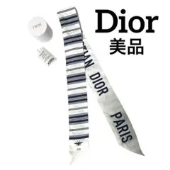 美品　ディオール　ミッツァ　スカーフ　シルク　箱付