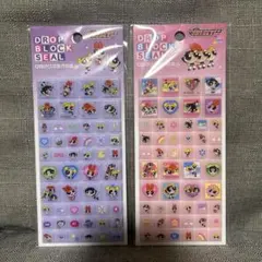 正規品　パワーパフガールズ タイルシール　２枚セット