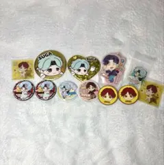 BTS SUGA TinyTAN 缶バッジ アクリルキーホルダー まとめ売り