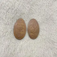 ディズニー　スーベニアメダル　くまのプーさん　カリブの海賊