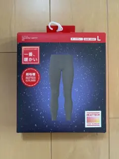 【新品】ユニクロ　ヒートテック超極暖 ウルトラウォームタイツ　ダークグレー L